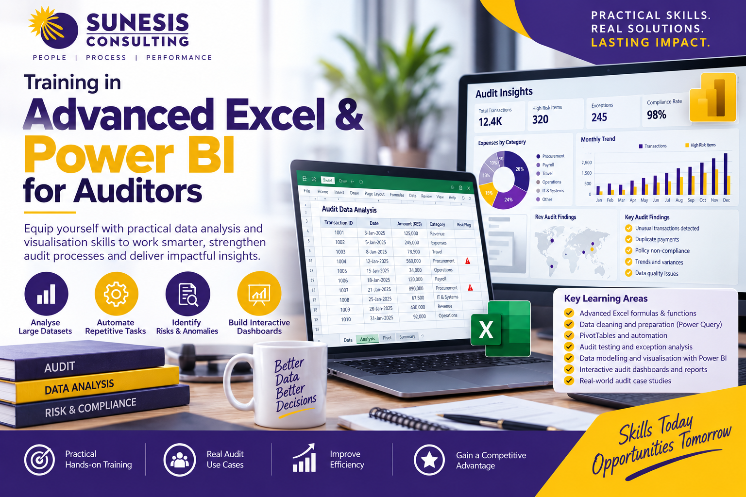Training in Advanced Excel & Power BI for Auditors